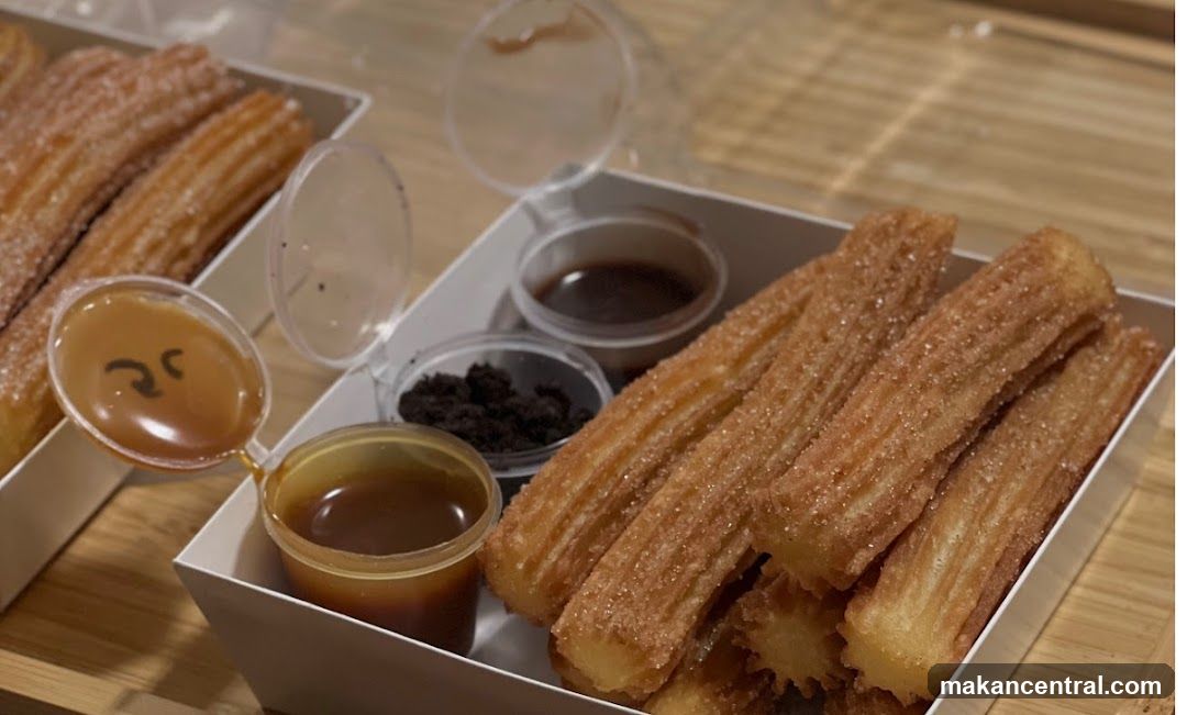 Churros with Dipping Sauces