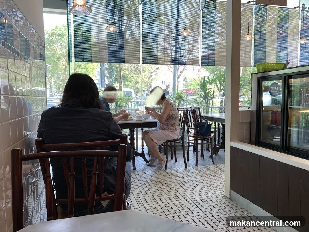 Interior of a café or restaurant