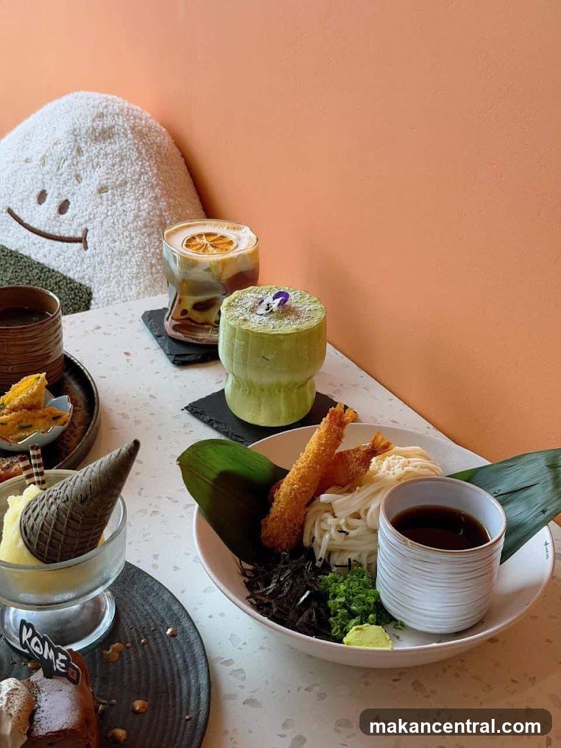 Table Setting with Food and Decor