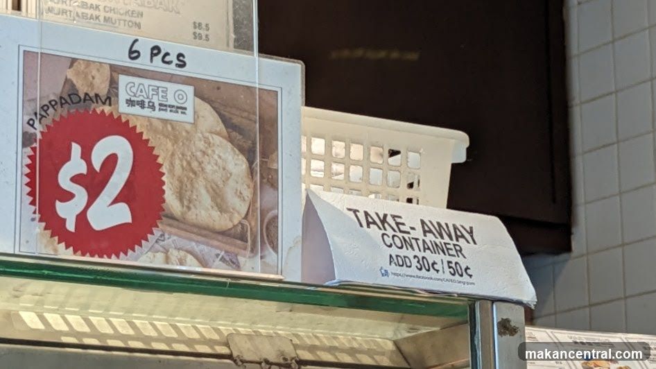 Cafe O Takeaway Signage