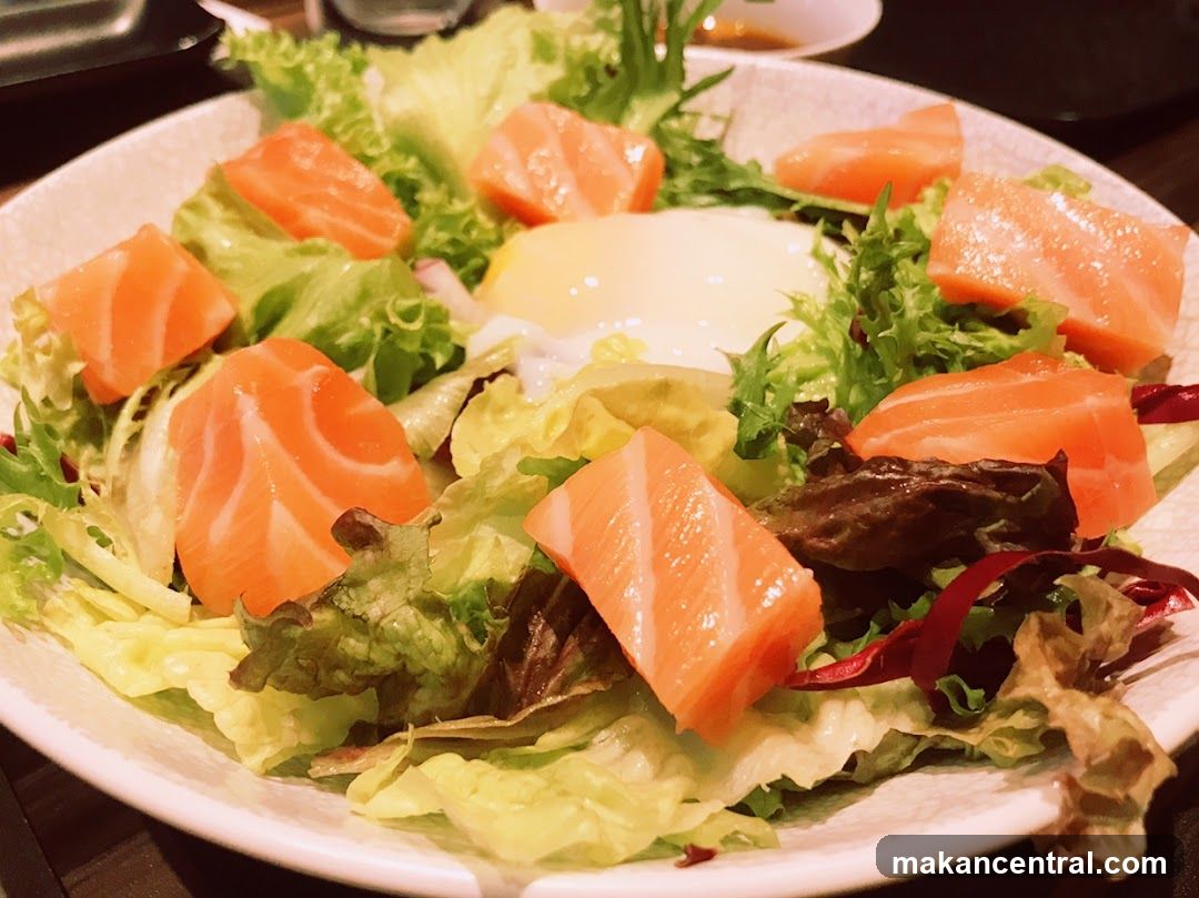 Salmon Sashimi Salad