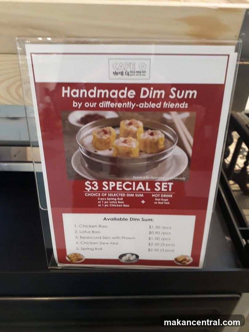 Handmade Dim Sum Menu Board