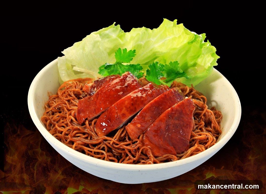 Noodle Dish with Roasted Meat