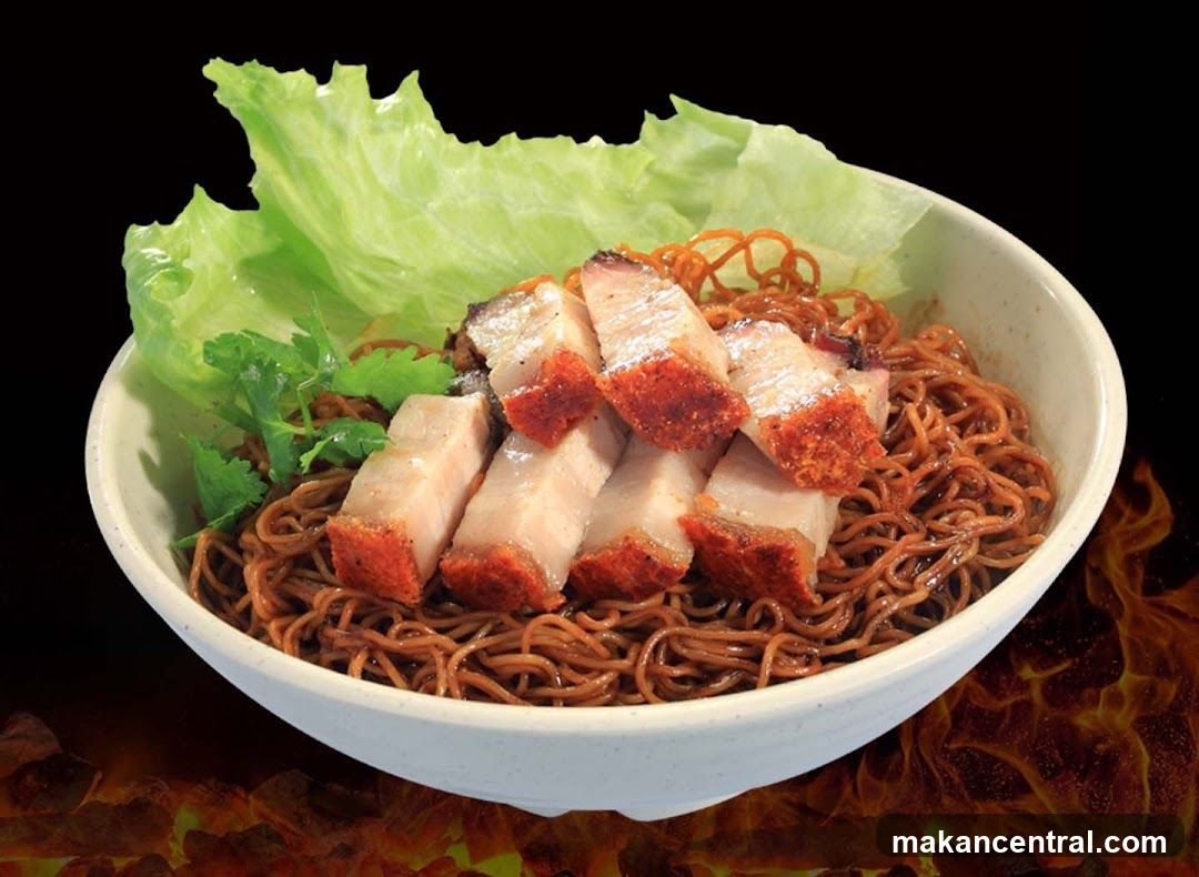 Noodles with Pork Cuts