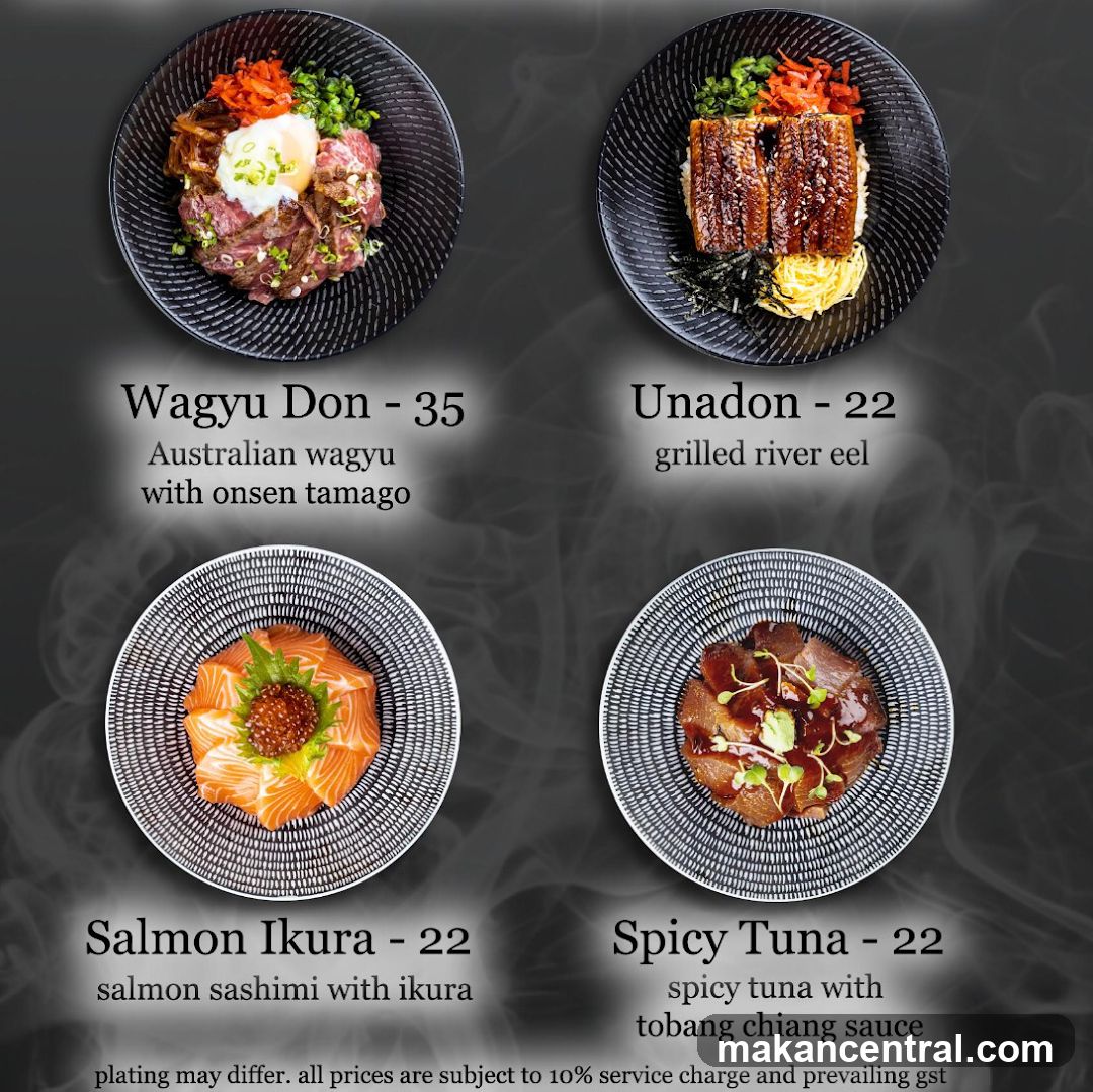 Restaurant Menu Display