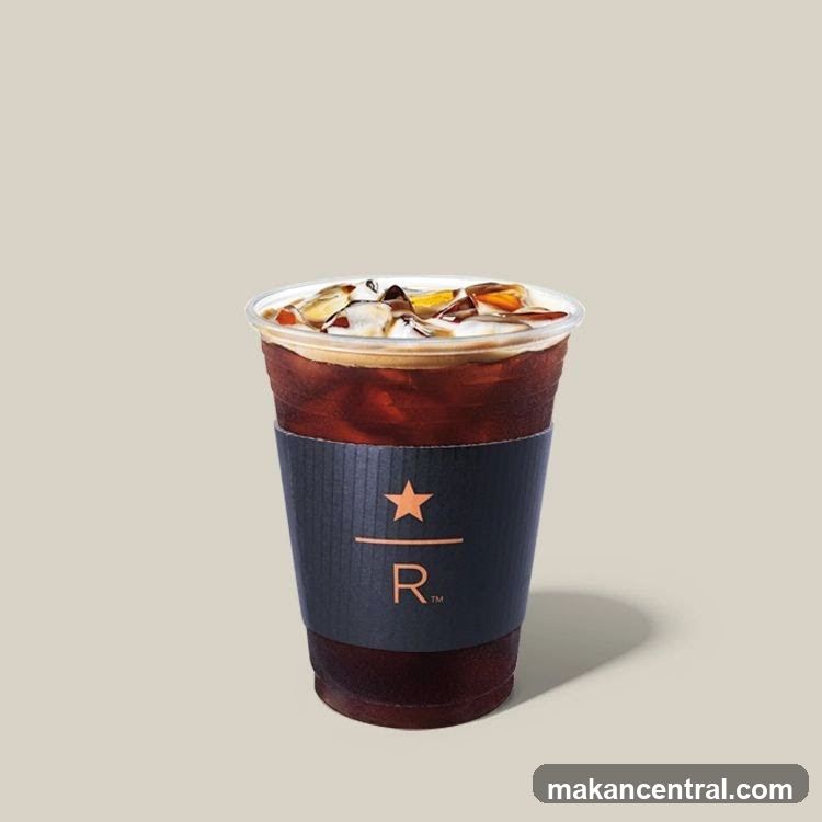 Starbucks Reserve iced coffee
