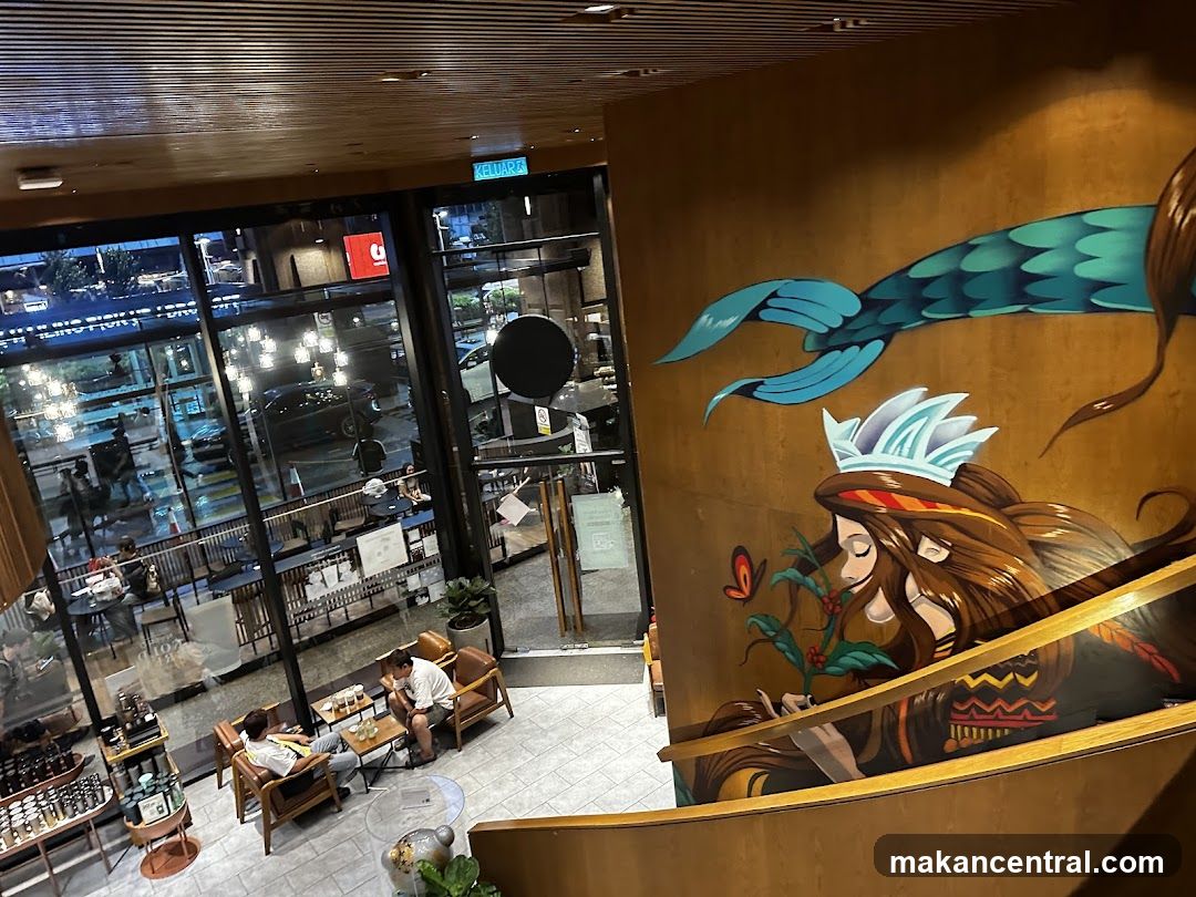 Interior View of Coffee Shop