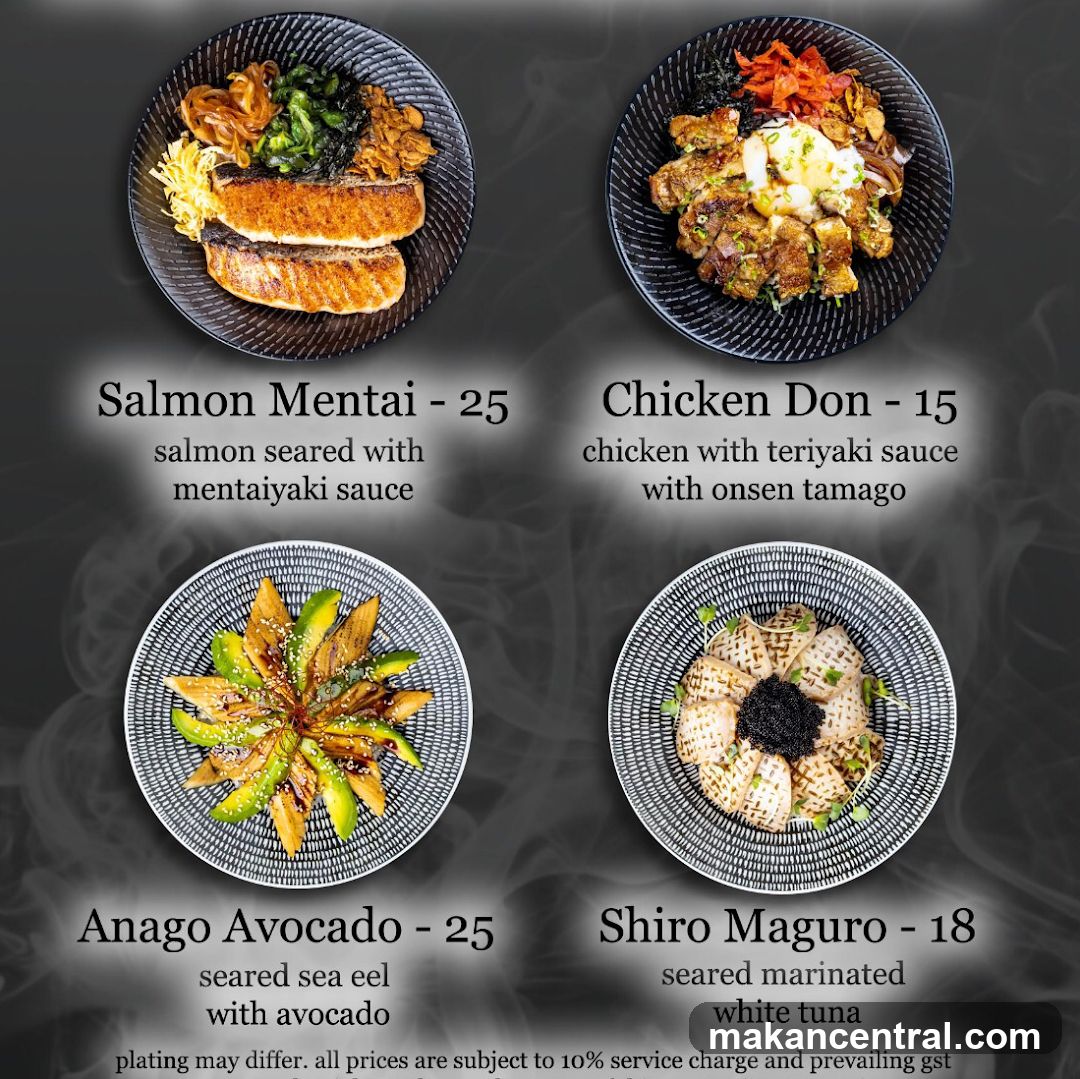 Restaurant Menu Display