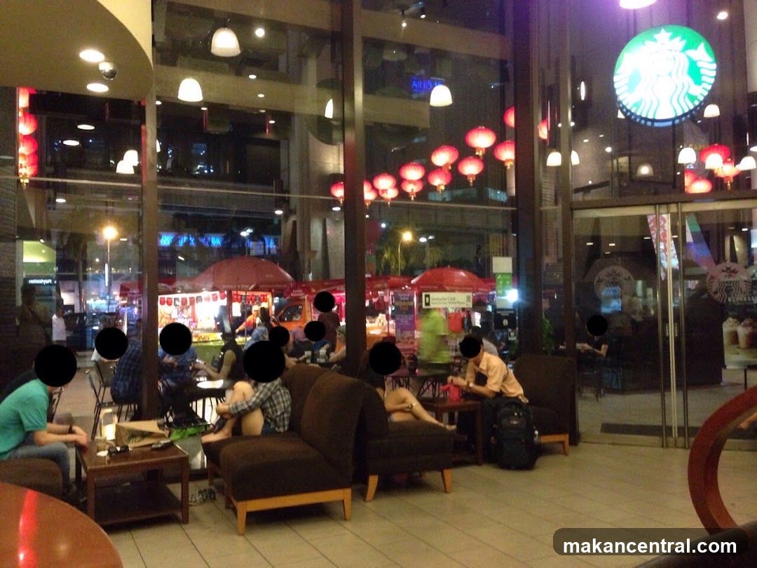 Starbucks storefront interior view