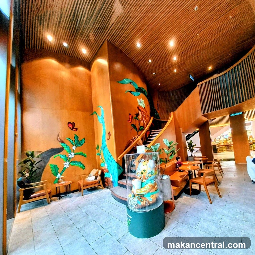 Interior of a coffee shop