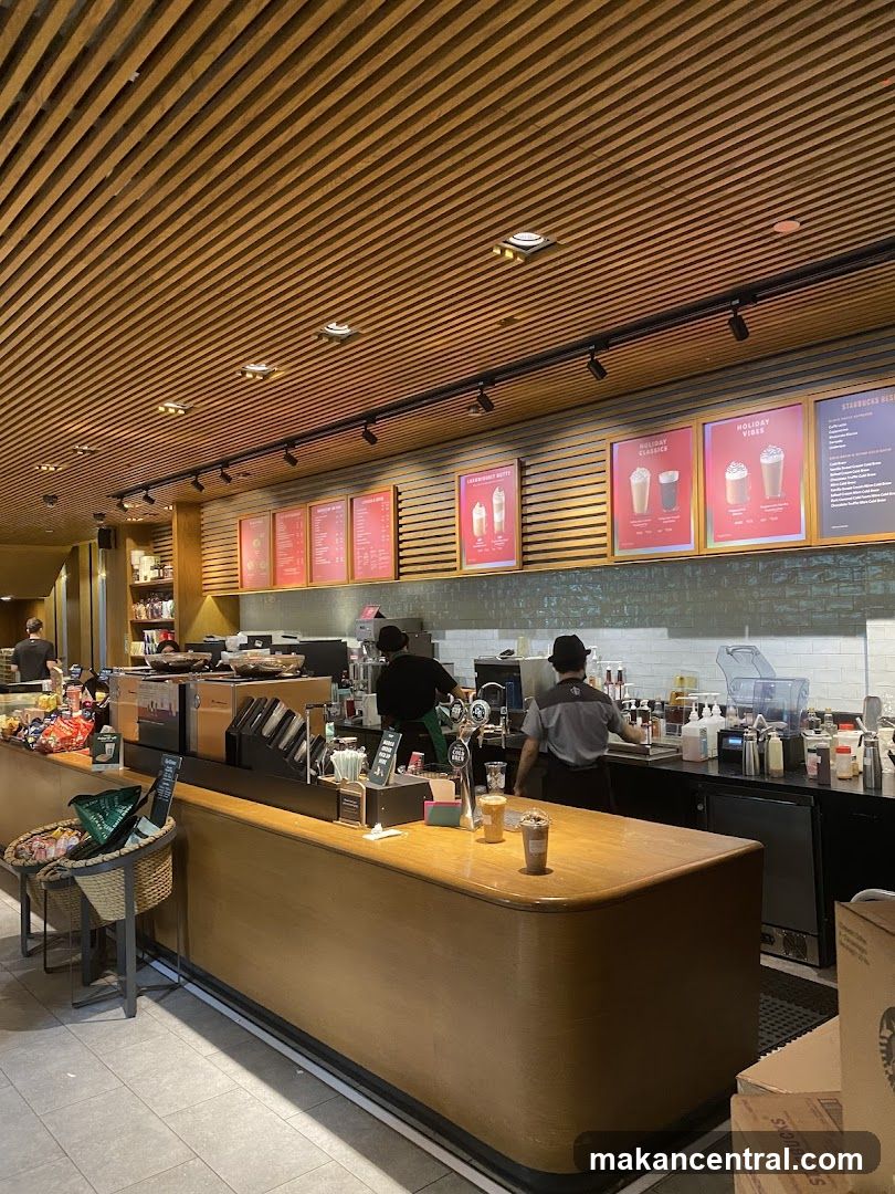 Starbucks interior