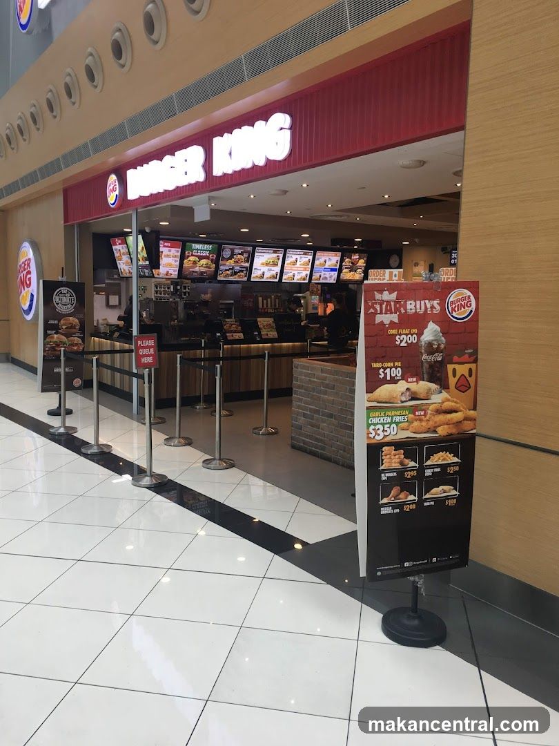 Burger King storefront entrance