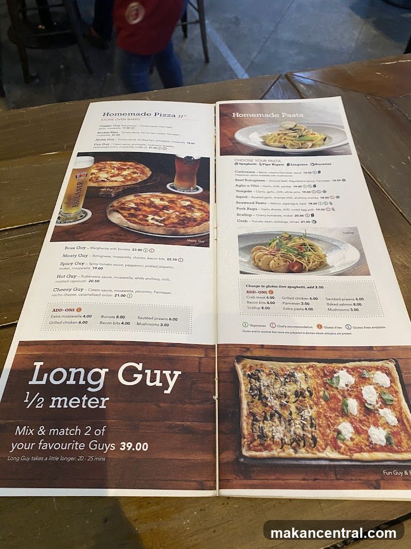 Restaurant Menu