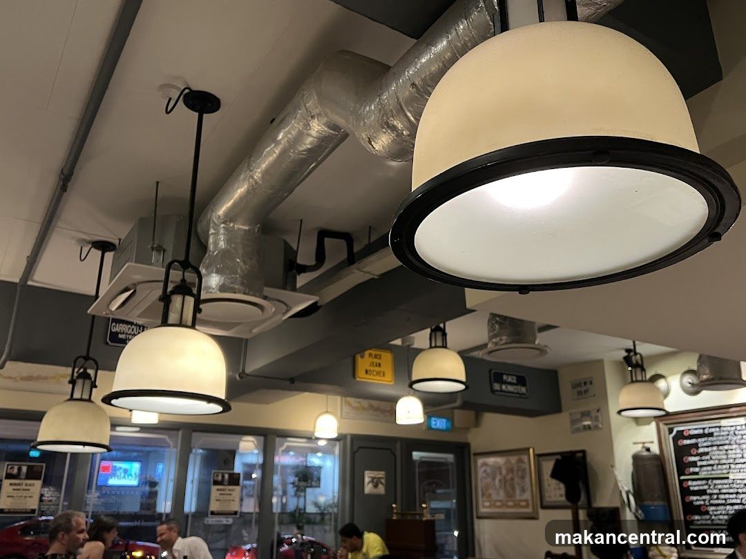 Interior of a café or restaurant