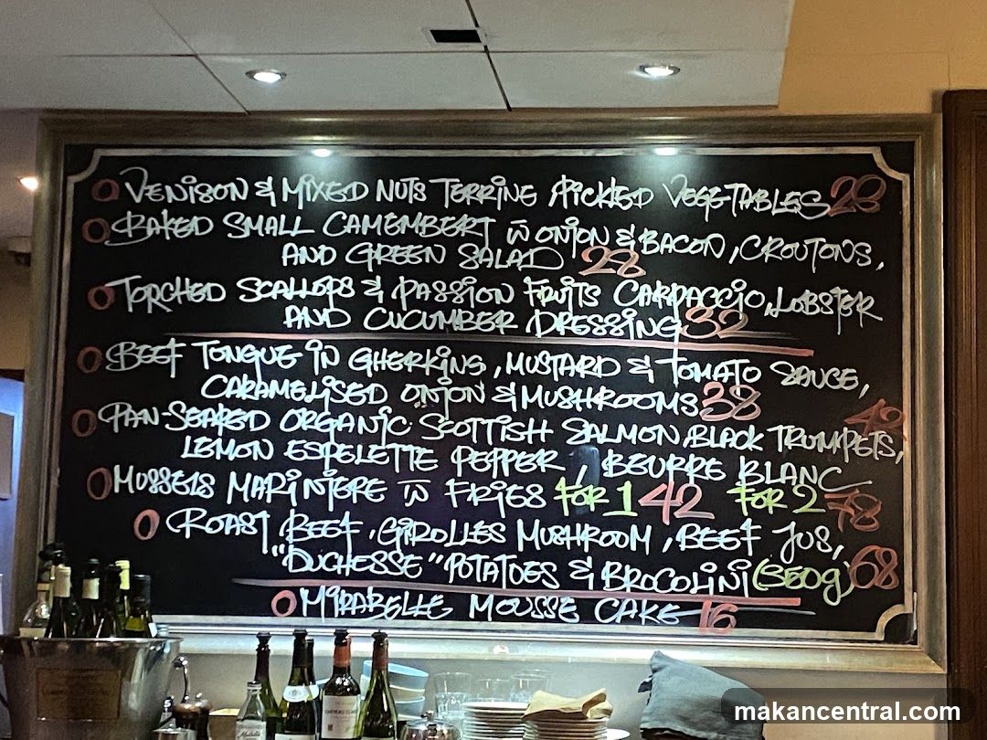 Restaurant Menu Board
