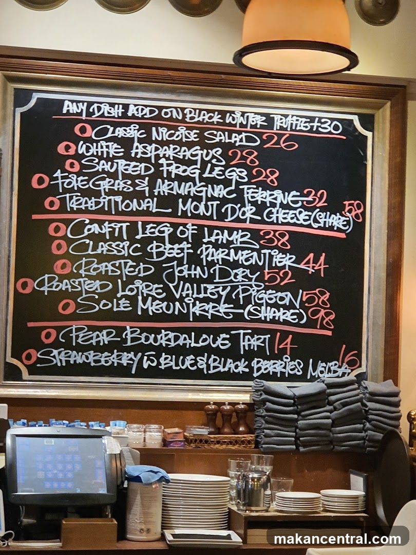 Restaurant Menu Board