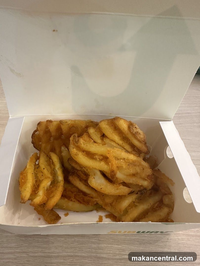 Subway Fries in Box