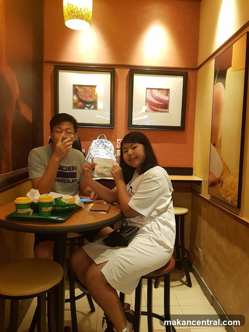 Subway Restaurant Interior