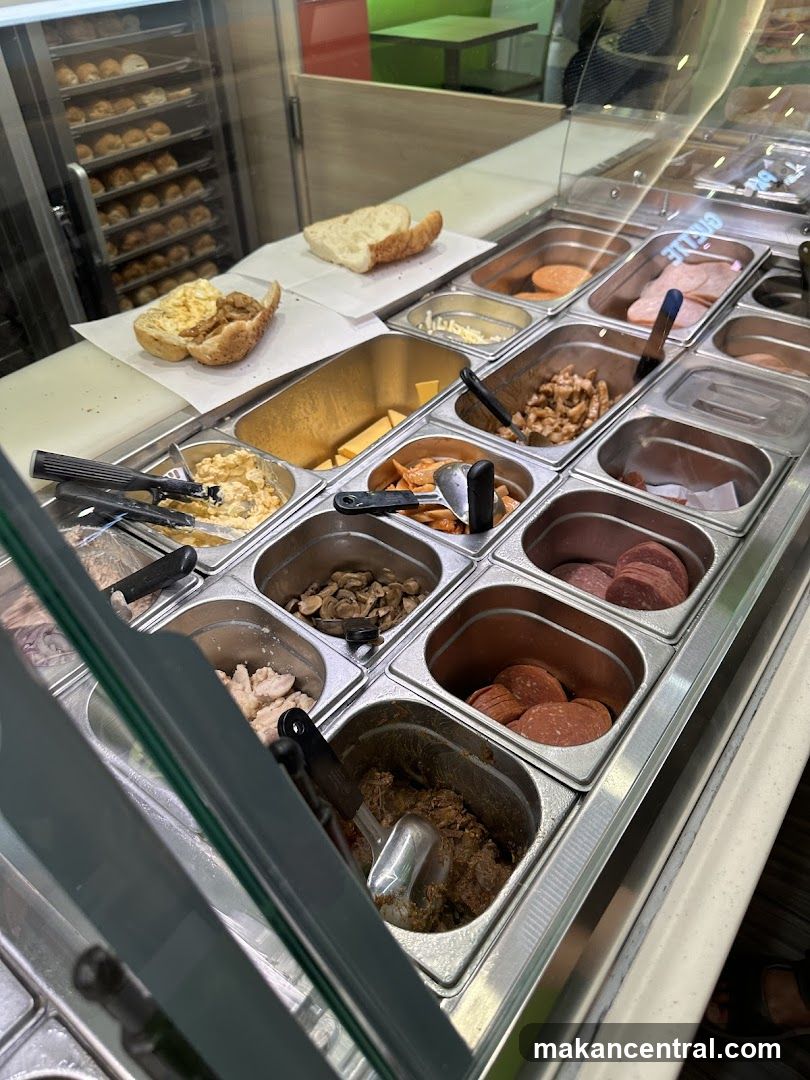 Sandwich Prep Counter