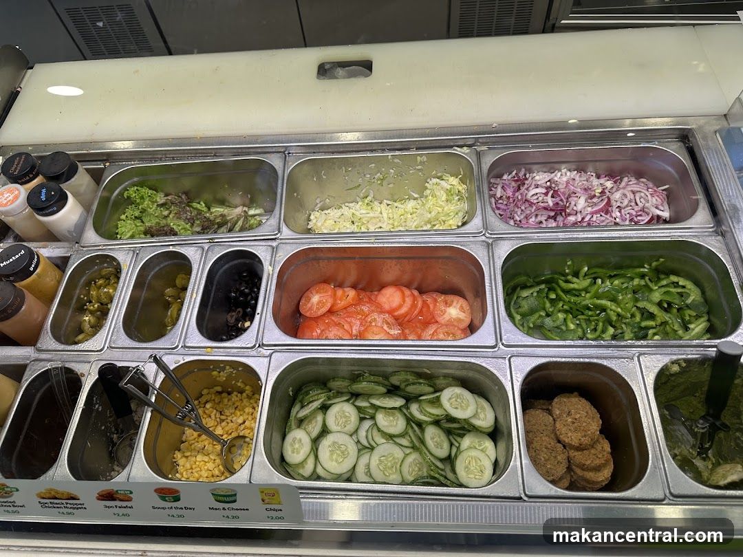 Subway Salad Bar