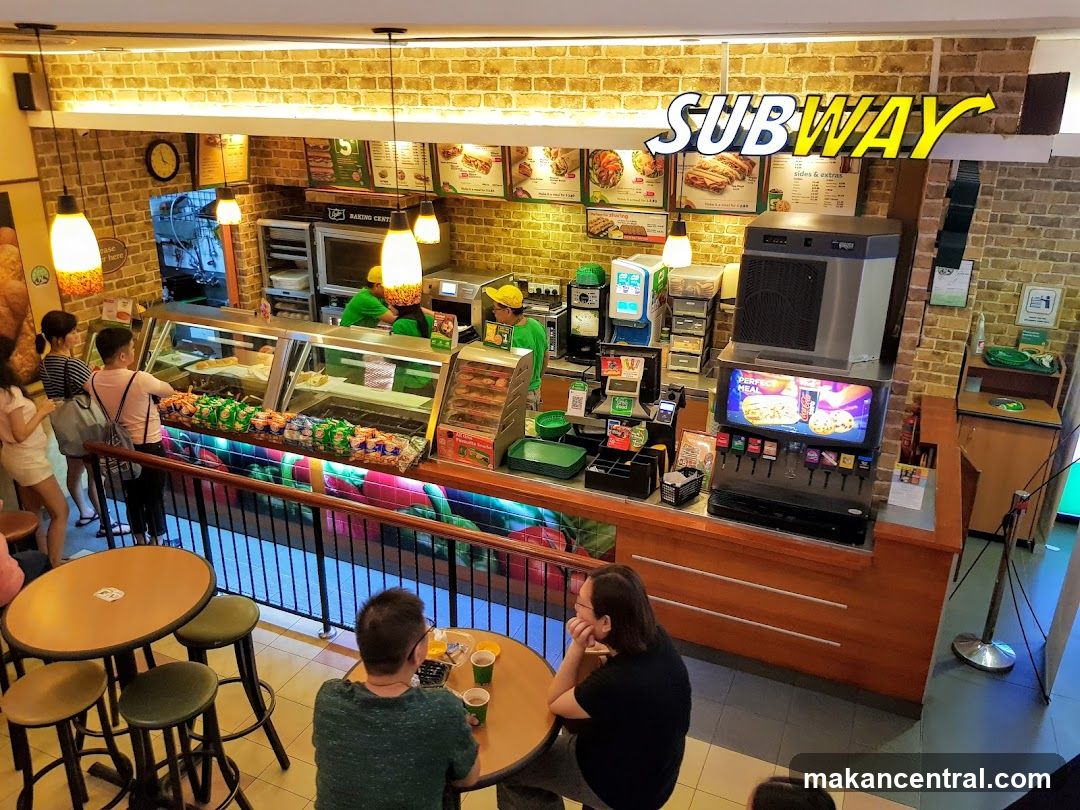 Subway Restaurant Interior