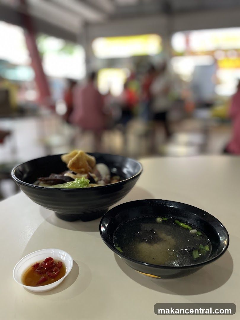 Food at a hawker center