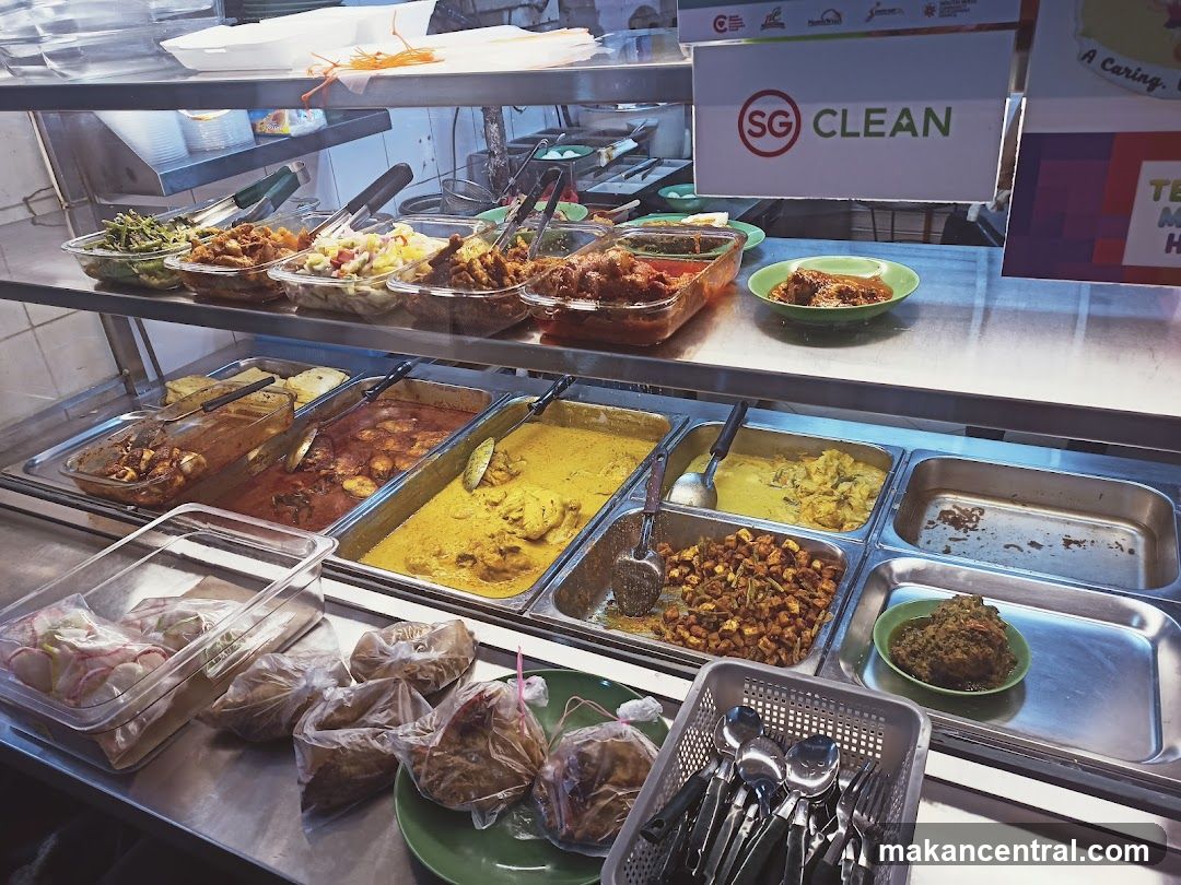 Food stall interior