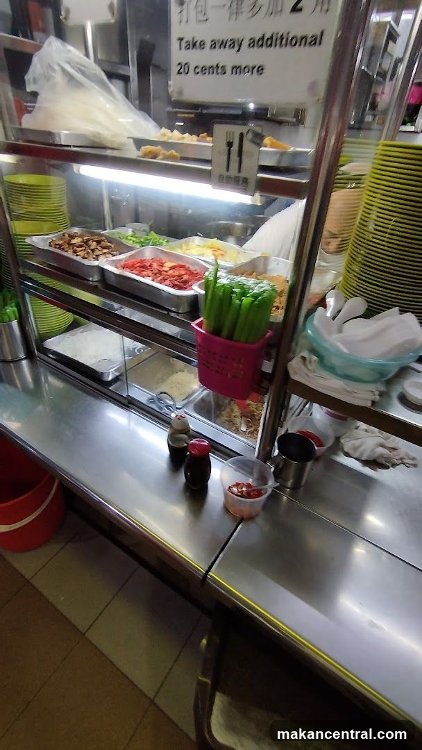 Food stall interior