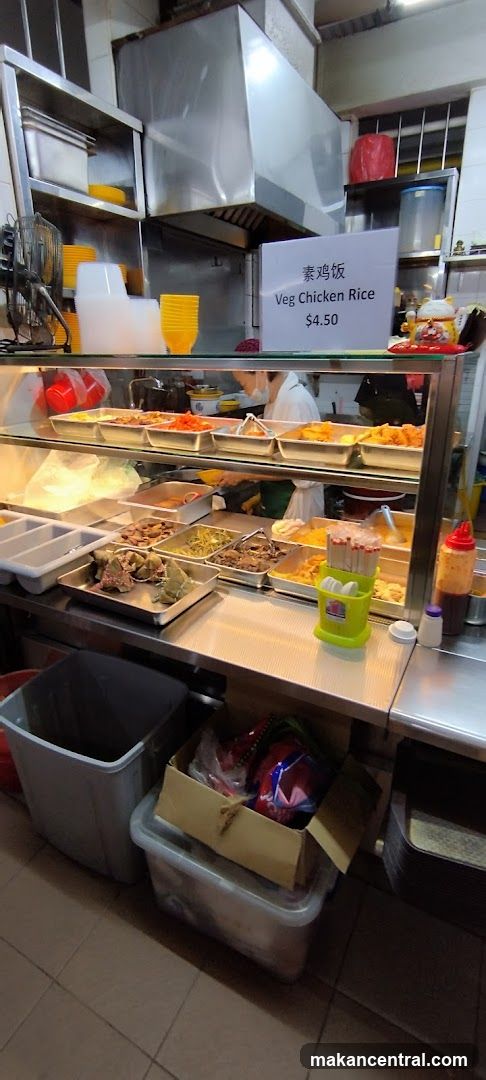 Food stall interior
