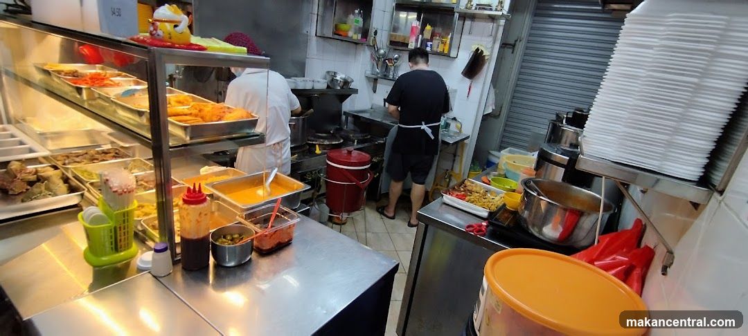 Restaurant kitchen interior