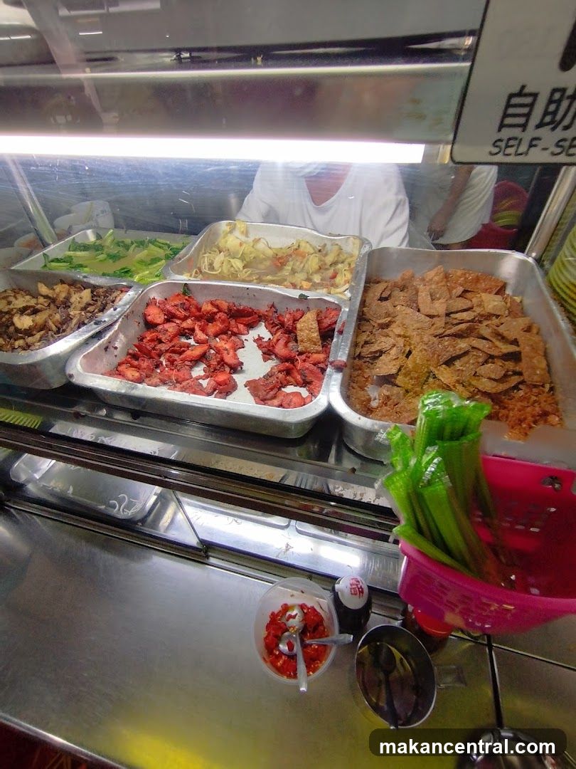Self-Service Food Counter