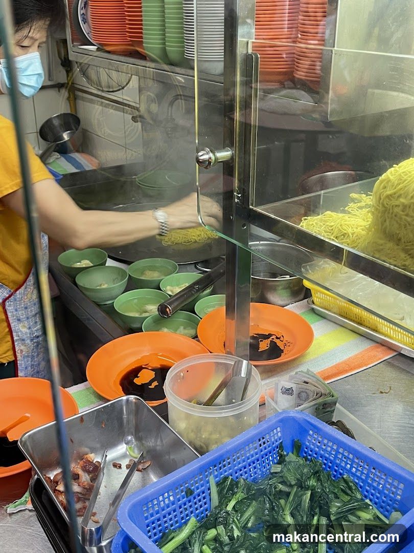 Food stall interior