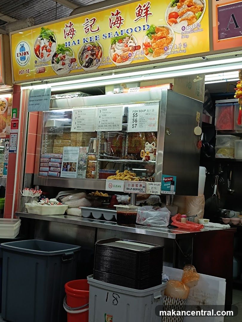 Hai Kee Seafood stall
