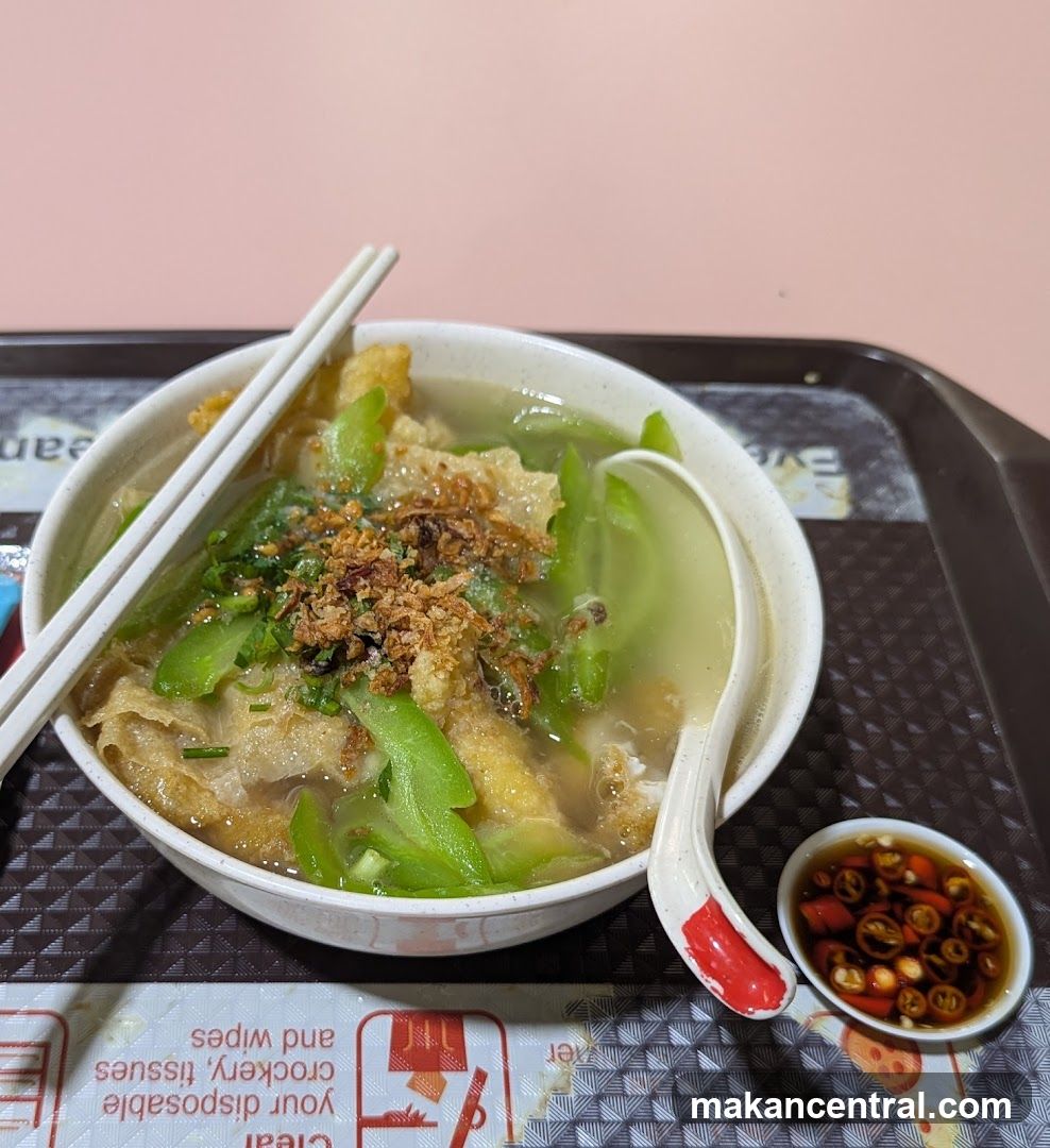 Food on tray