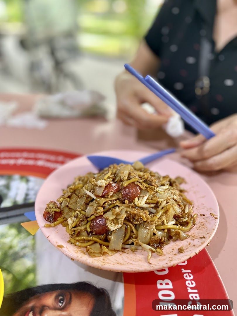 Food at a stall