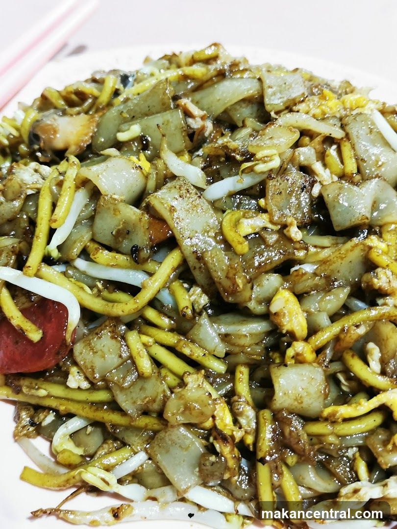 Close-up of Stir-Fried Noodles