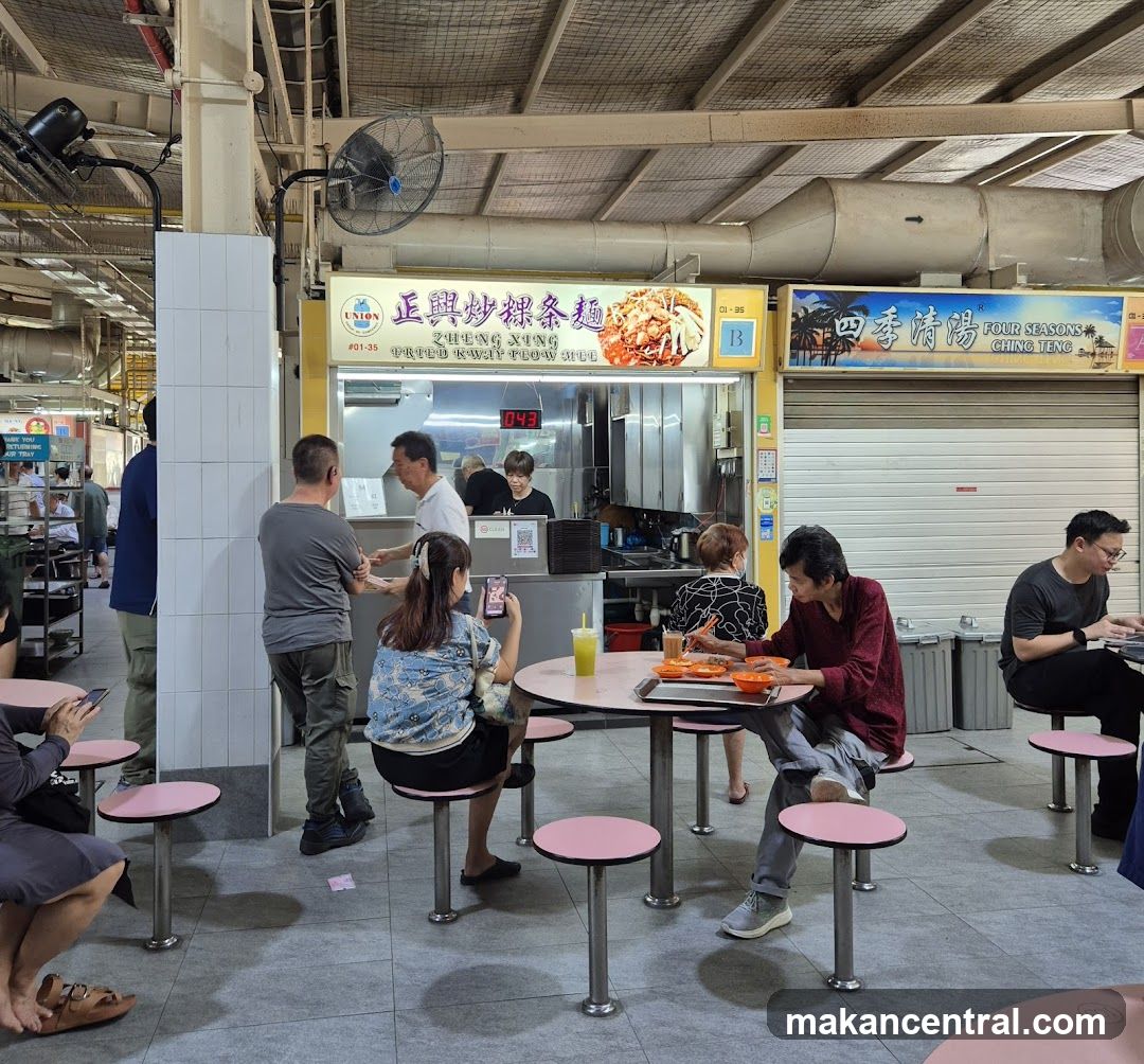 Food court interior