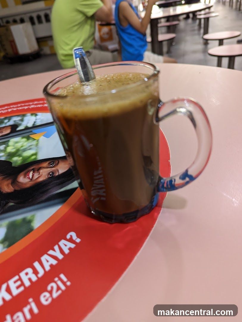 Coffee at a food court