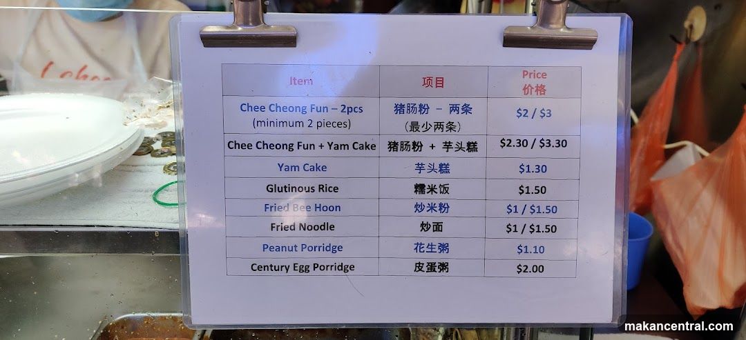 Food Menu Board