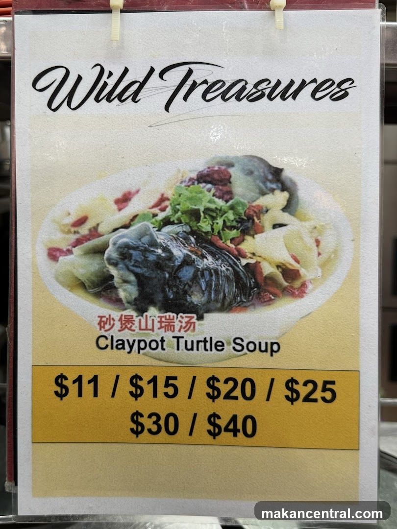 Wild Treasures Claypot Turtle Soup