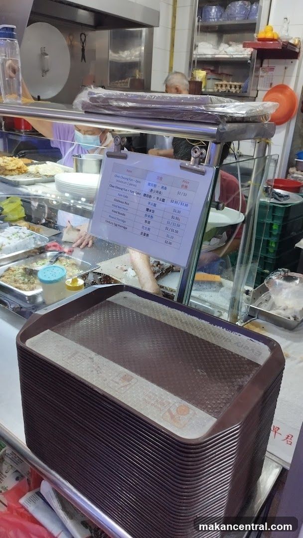Food stall interior