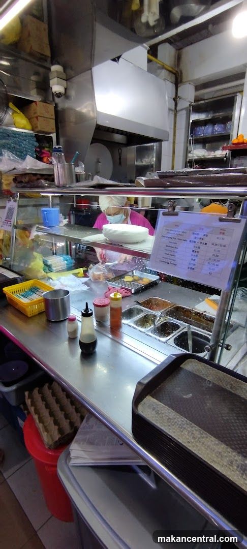 Food stall interior