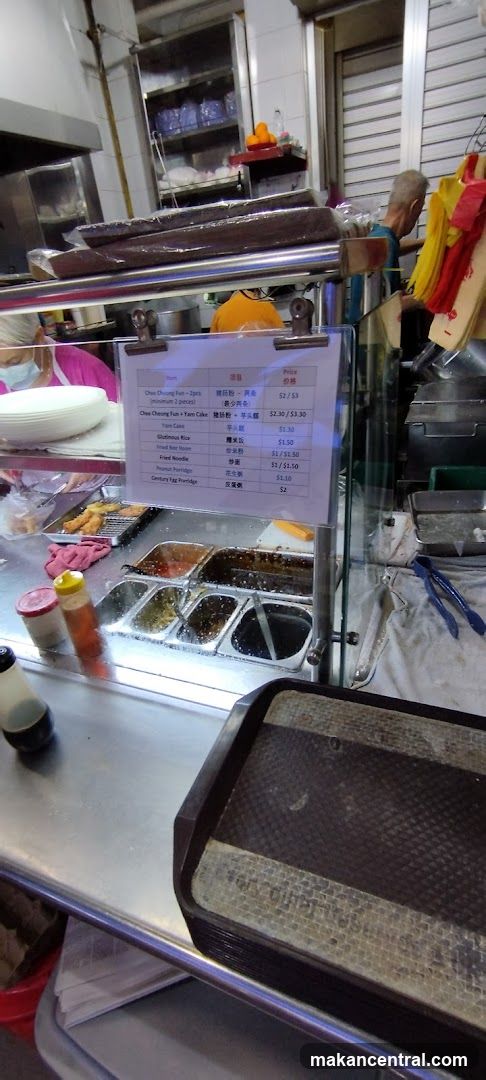 Food stall interior