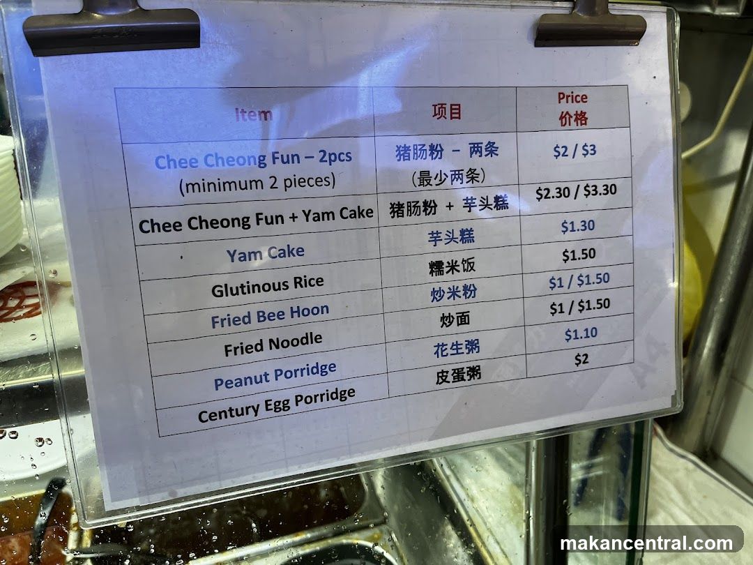 Food Menu Board