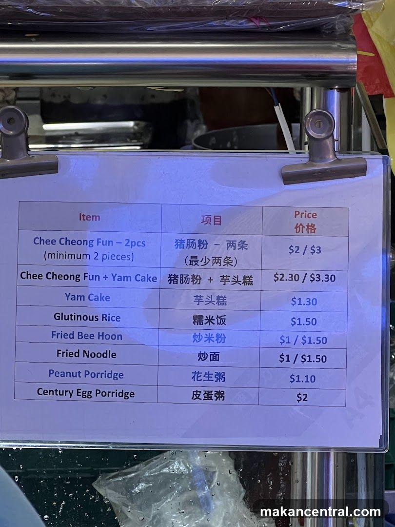 Food Menu Board
