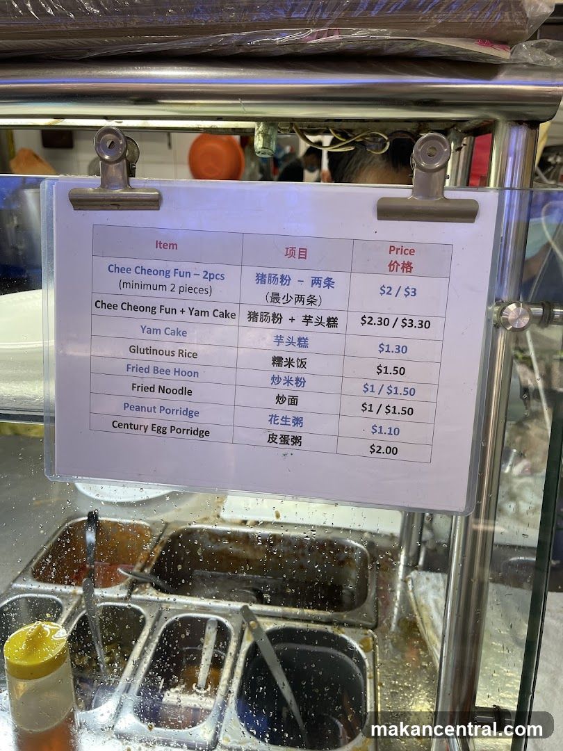 Food Menu Board