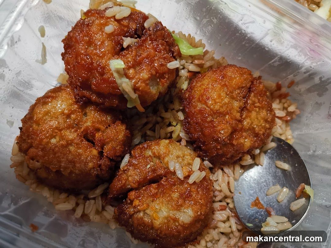 Food in container
