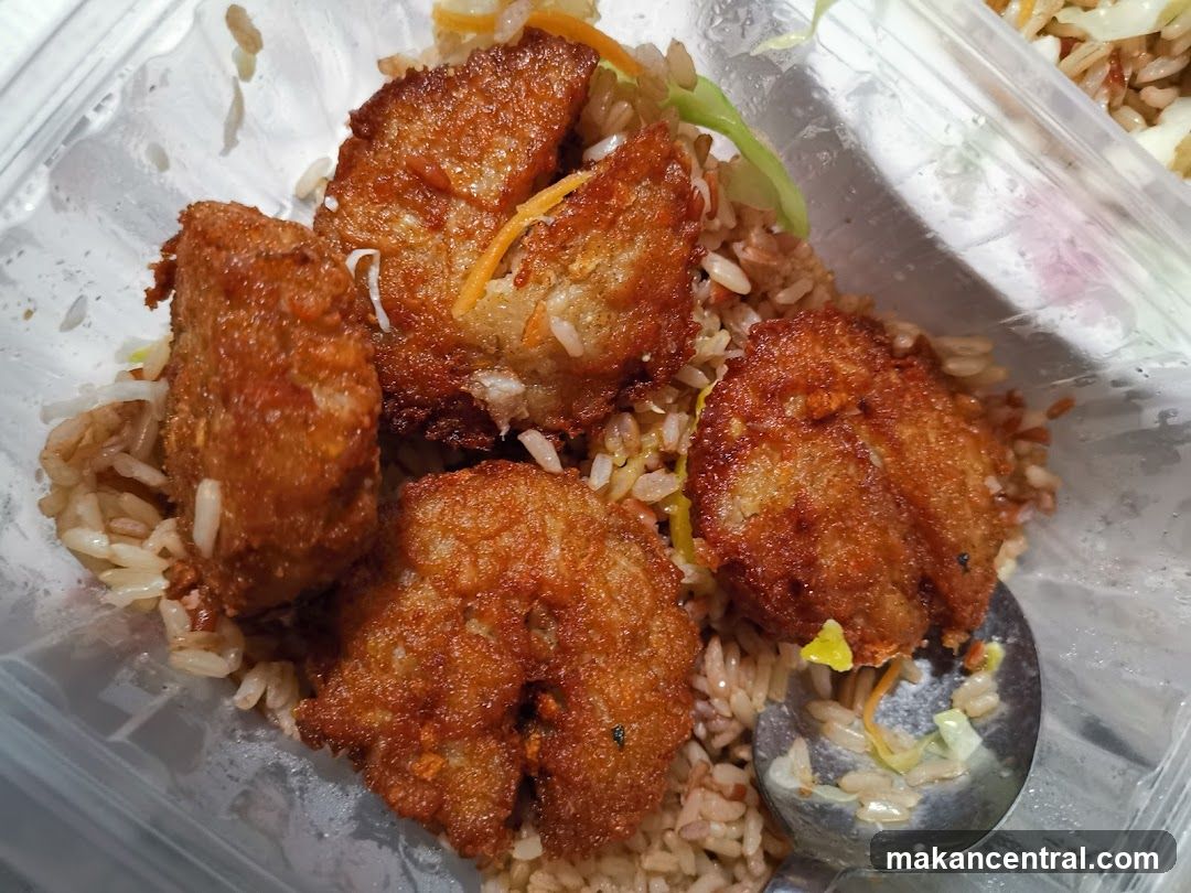 Food in container