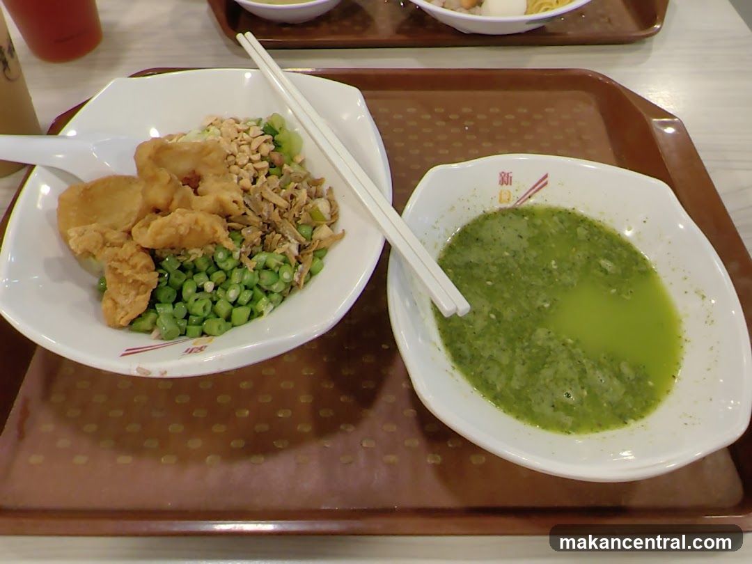 Food served on tray