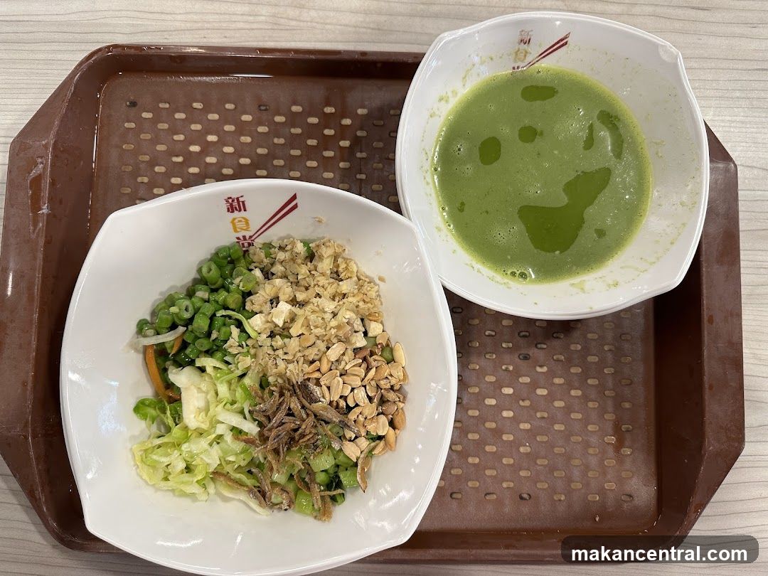Food served on tray